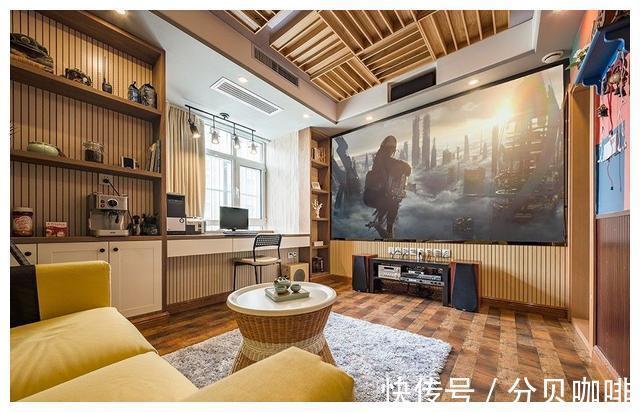 房主|129平北欧风休闲空间,文化石组合绿植,是暖意纯粹的慵懒生活