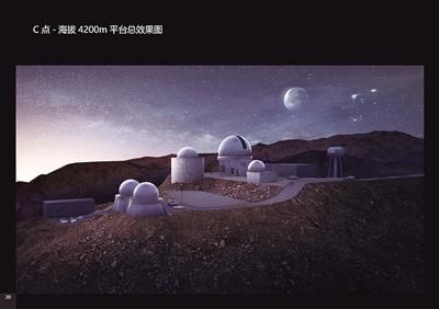 冷湖天文观测基地 “2.5米大视场巡天望远镜”项目开工