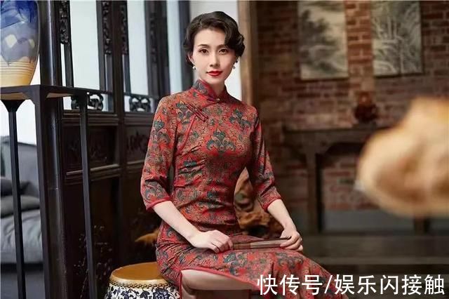 通勤服 最美不过旗袍，你一定会爱上，顷刻间让你端庄大方又不失女人味