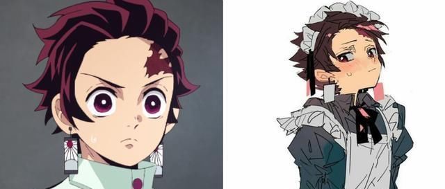 蝴蝶屋|鬼灭之刃穿上女仆装的义勇,傲娇属性不改,你再讨厌我都没有用