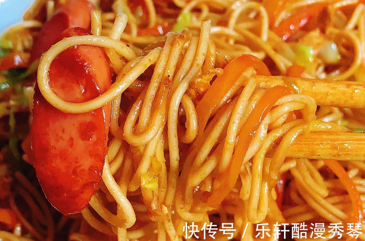 好吃|好吃的日式炒面,营养又美味,省时又方便