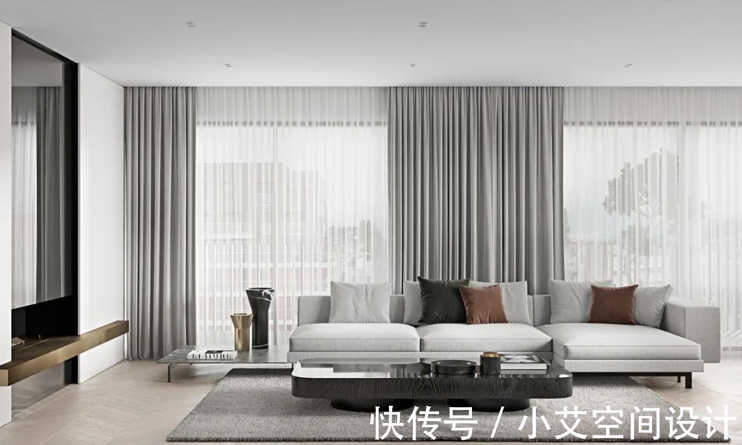 现代|150㎡现代极简设计，展现静态美