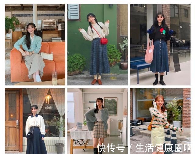 连衣裙 秋冬裙子真的太好看了，这么搭气质又迷人！