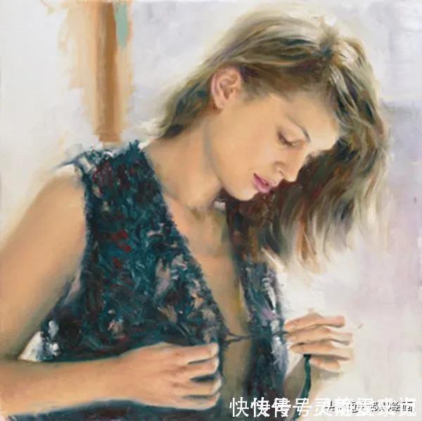 人物画！妩媚迷人，意大利画家女性人物画作品欣赏