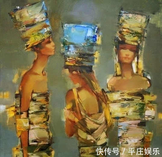 克拉斯诺达尔！女画家斯卡菲娜，将女性描绘得如花般绽放