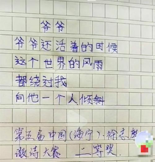 作文|小学生作文《她的一生》火了，全篇只有8个字，老师你挺优秀啊