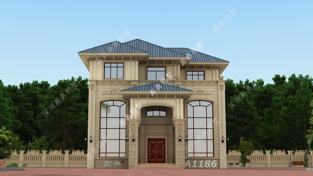 别墅|常见的欧式别墅,设计大方,外观精美,建栋生活温馨舒适。