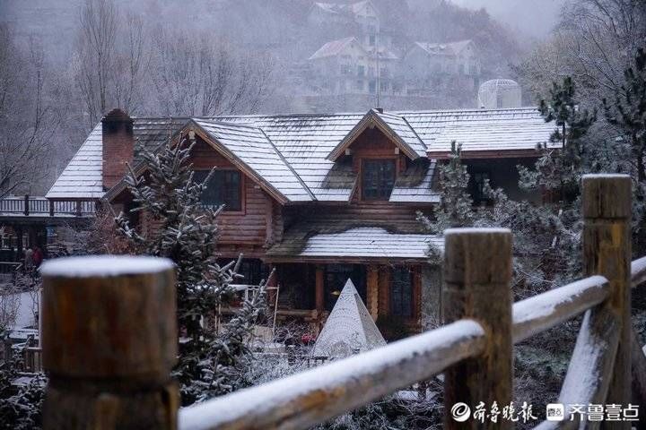 王红娟|虎年首场降雪“到货”！济南九如山冰雪旅游迎来立春“惊喜”