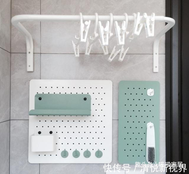 占地方|阳台别装传统晾衣架了,现在流行装这种,方便实用,还不占地方