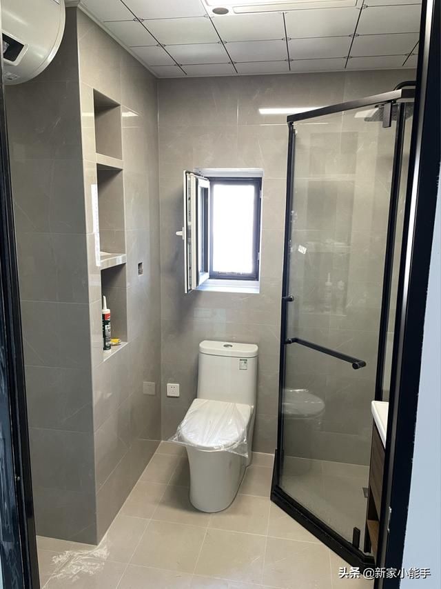 一家人|辛苦大半年终于完工，打造原木风效果，卫生间做干湿分离很实用