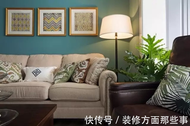 暖风机|101平蓝色美式三居室,自带仙气很有文艺feel有木有