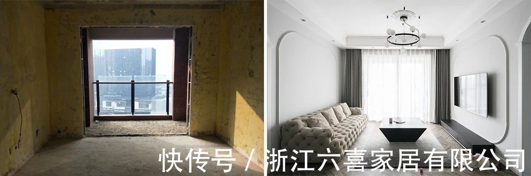 阳台|85平混搭风极简风设计,极致利用每一寸空间