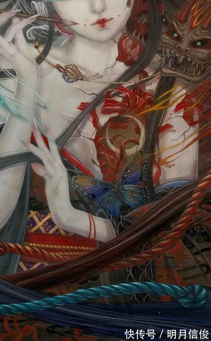 熙往$好撩人的眼神啊,她笔尖下的女妖,个个美成凡间精灵