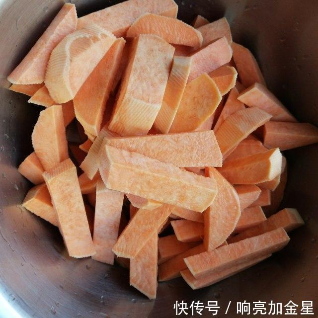 零食|椰蓉地瓜条,低脂又健康的小零食