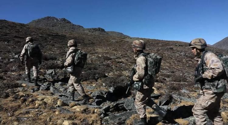 西藏军区某边防|海拔4500多米,边防官兵吃上了自热火锅