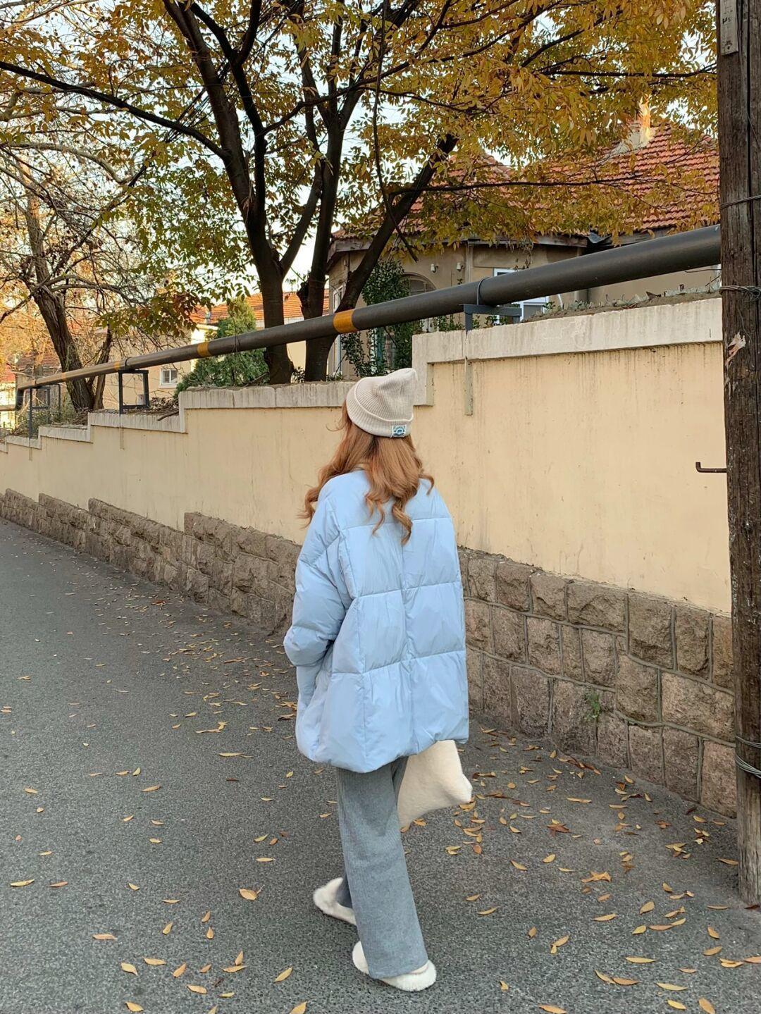 视觉效果|看潮人街拍就知道,羽绒服才是yyds,教你穿出好气质