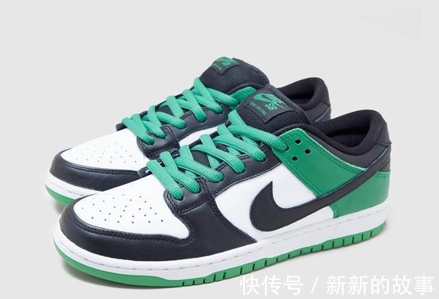 dunk 人气配色再度来袭!「黑绿脚趾」Dunk Low实物图释出!