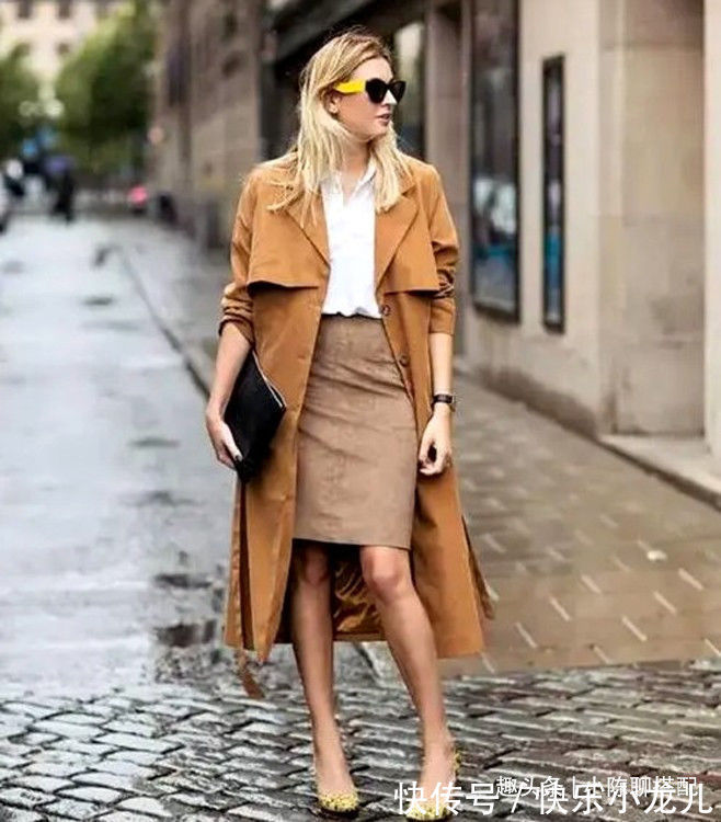 女人|想让整个秋季时髦起来,风衣穿法得有新点子,这样才能更时尚