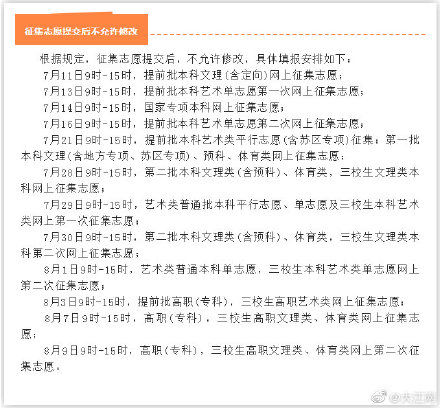 详情|今日！江西高考成绩揭晓！附报考详情↓↓