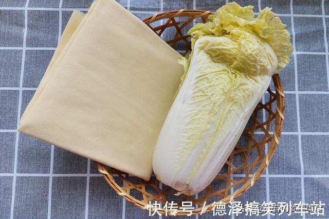 下饭|豆腐丝配娃娃菜，吃起来有嚼劲，味道也不错，很下饭