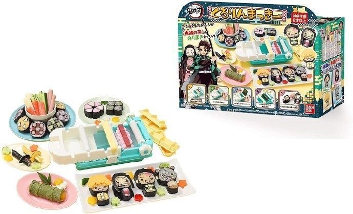 t恤|鬼灭之刃神奇周边,寿司制作机还原主角团,简单T恤再现猪突猛进