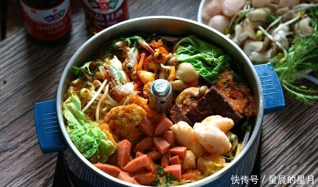 番茄|天冷自己在家吃火锅,做法简单、有荤有素吃到撑,成本不过30元