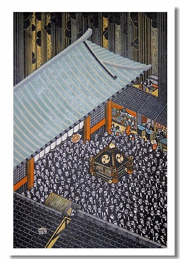 版画！日本版画家雷森村 (Ray Morimura)作品欣赏