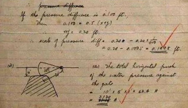 严谨!钱学森96分试卷上写出“印刷体”,老师珍藏至今,难怪人家是学霸