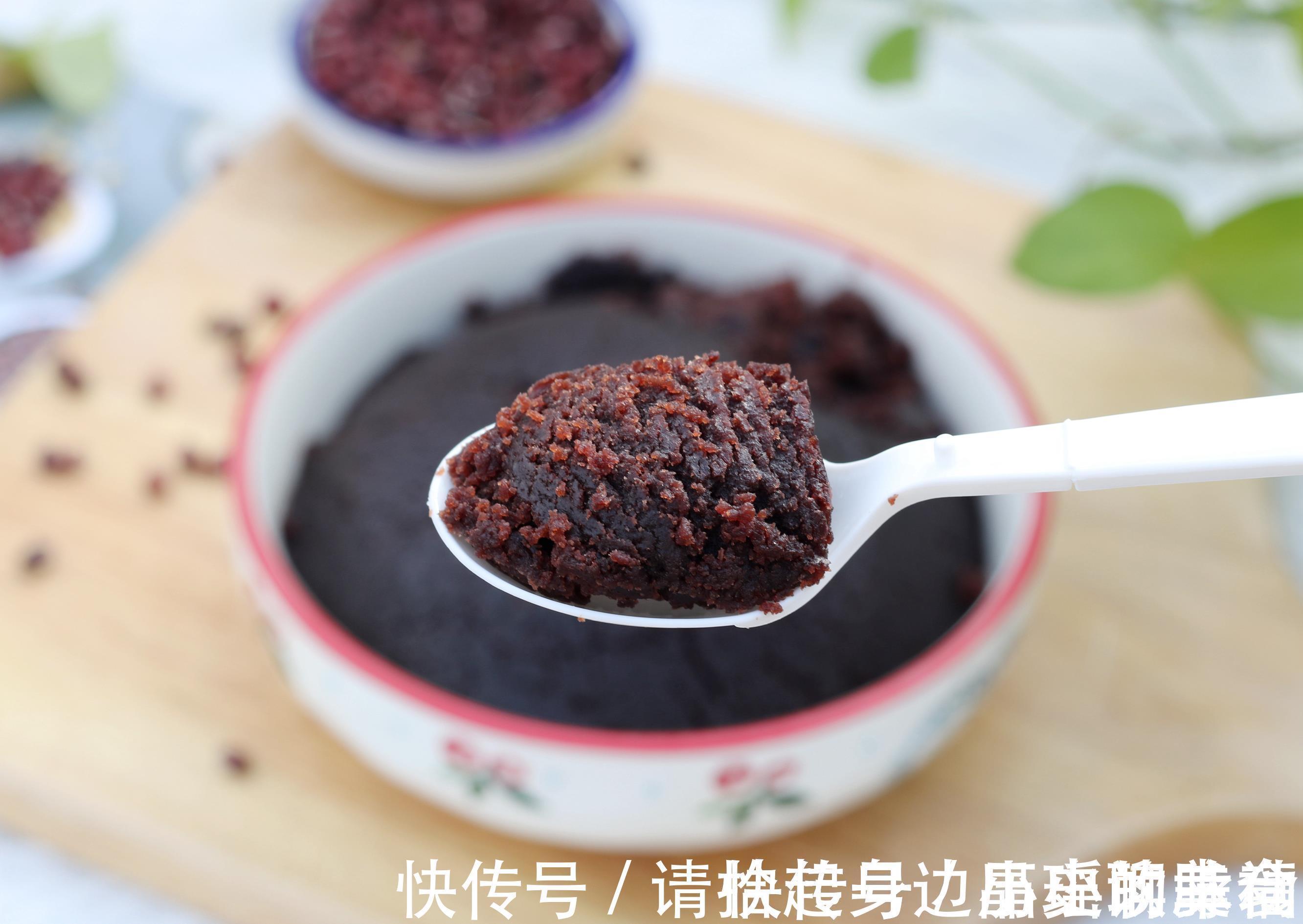 跟我学炒红豆沙，低糖少油健康无添加，浓香红豆味，做青团超好吃