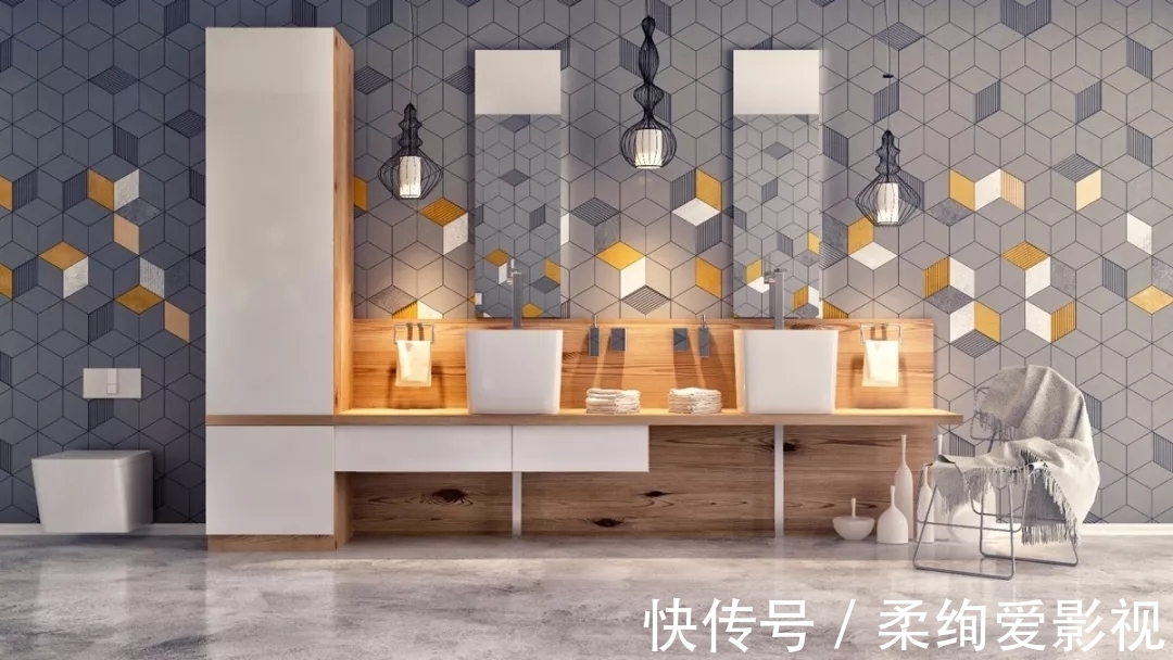 洗手盆|20张卫生间洗手盆设计案例，都很漂亮，总有一款你喜欢的！