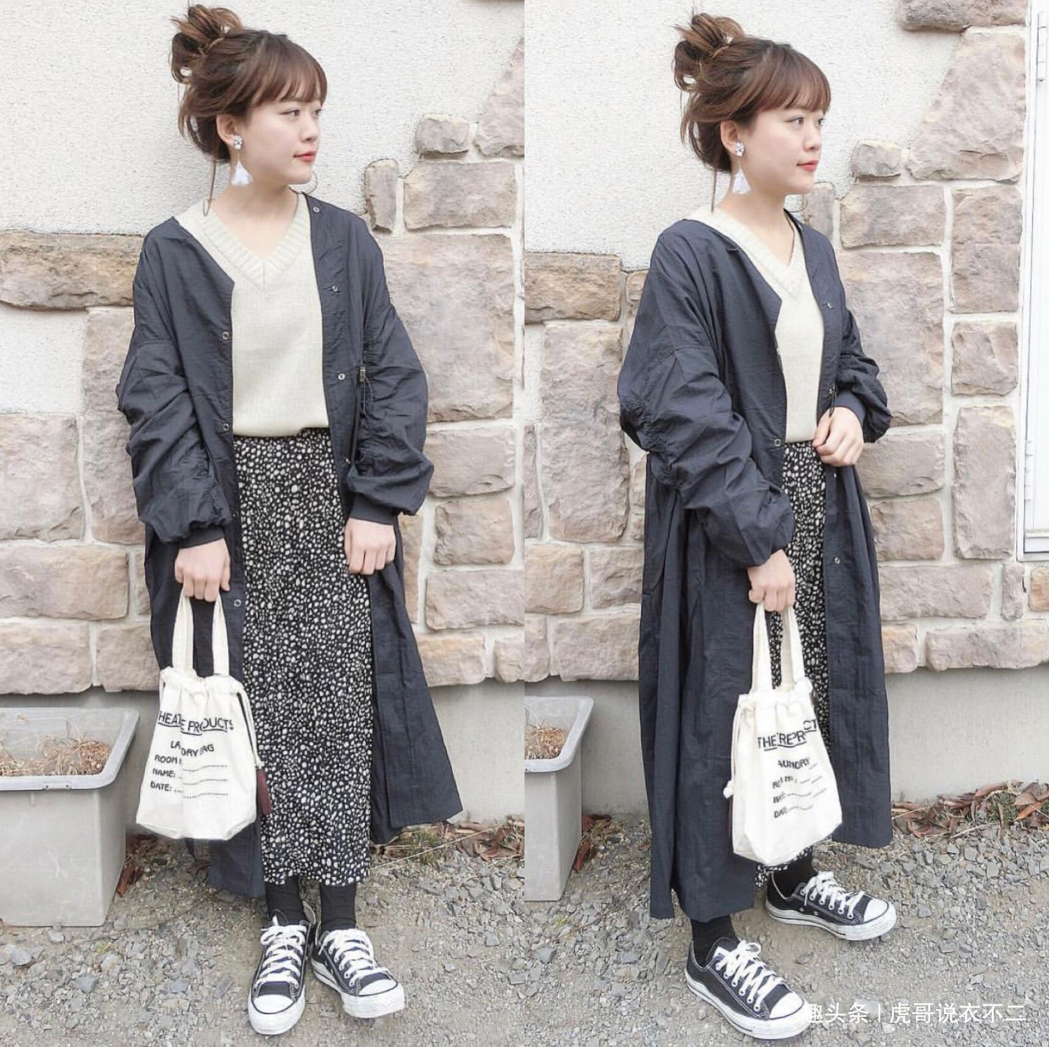 ins 小个子搭配不一定要显高,ins小个子博主,每一套搭配都很舒服