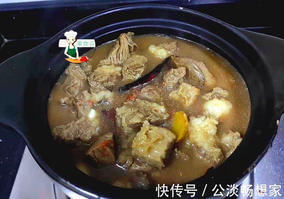 冷天|牛腩怎么炖更香更软烂老师傅教你3招，牛肉软烂没膻味，太香了