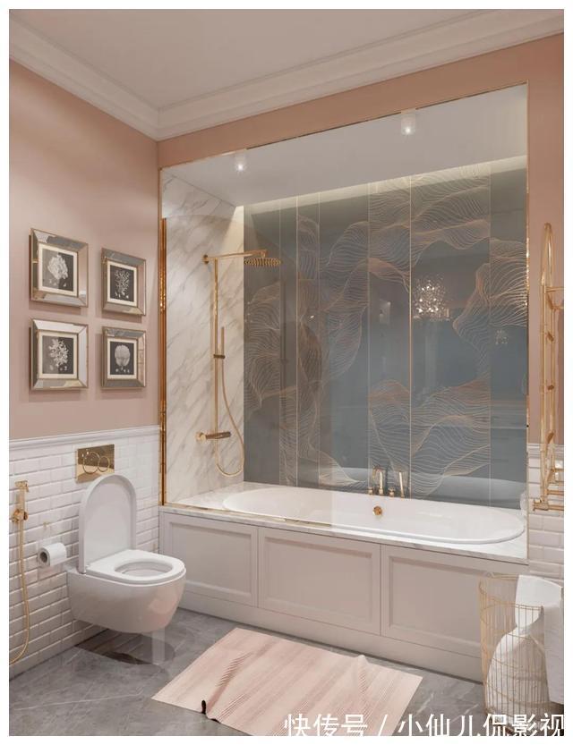 屋主|80㎡粉色美宅,仙气飘飘,还有独立衣帽间和大浴缸,令人羡慕!