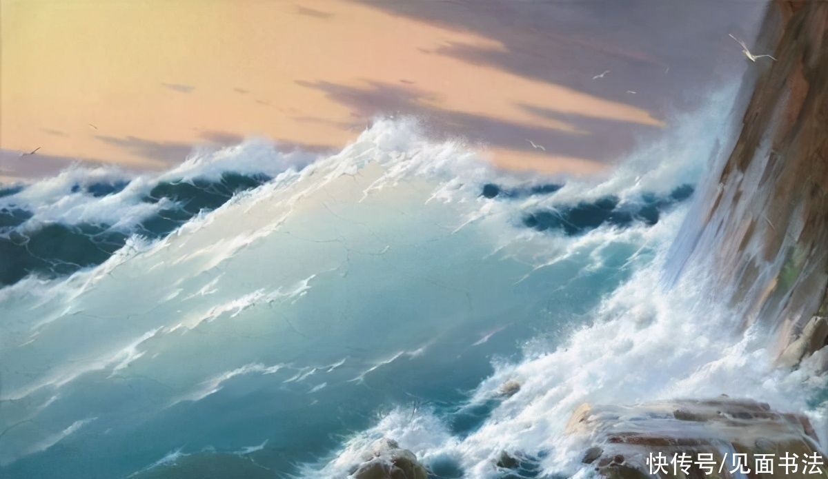  绘画|「愙斋书法」George Dmitriev海景绘画作品