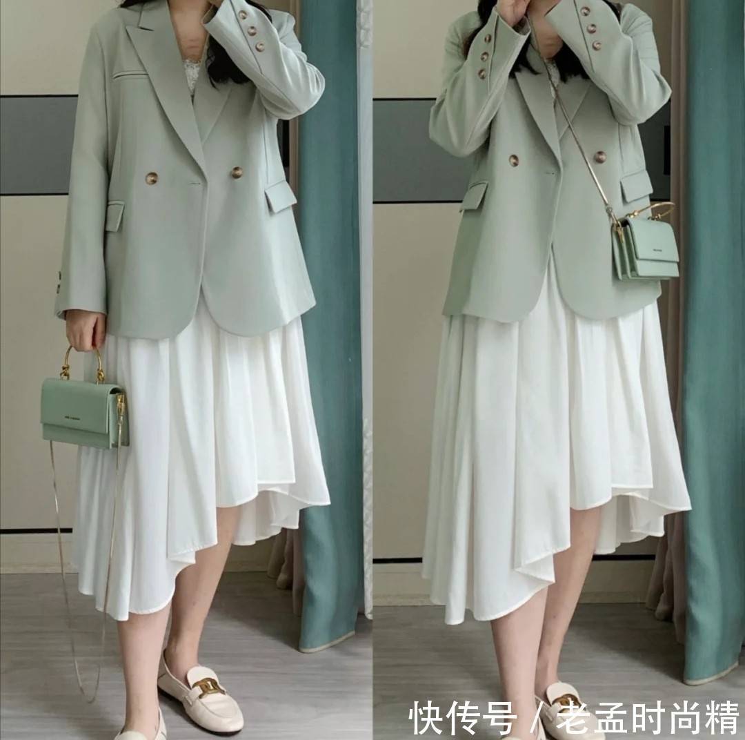 穿搭方式 适合微胖女人的搭配:130斤也能靠穿搭圈粉无数,遮肉还显瘦
