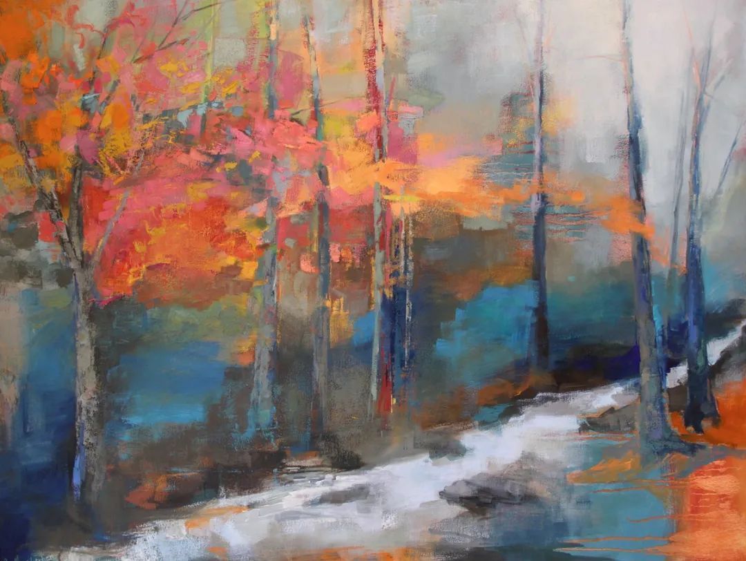 笔力独到,气势如虹,看看这二位的油画