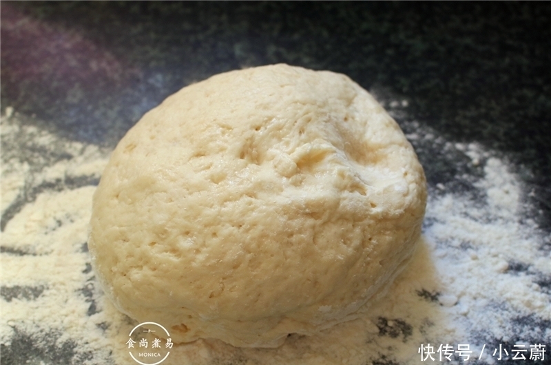 面包|发面饼新做法,低糖又简单,暄软蓬松有嚼劲,比面包还好吃