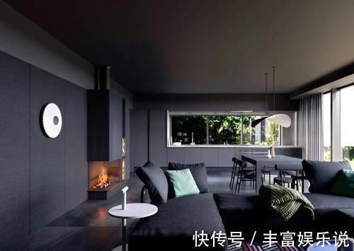 秀巢网|174.57㎡现代三居,你可能不喜欢客厅的高级灰,但一定会喜欢儿童房的柠檬黄