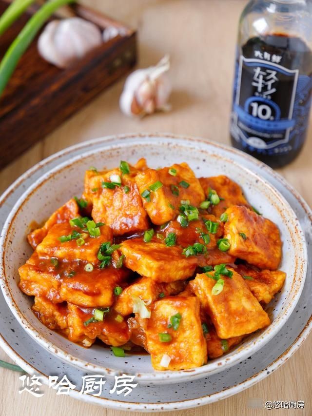 外酥里嫩的脆皮豆腐,百吃不厌的家常菜,特下饭,给肉也不换