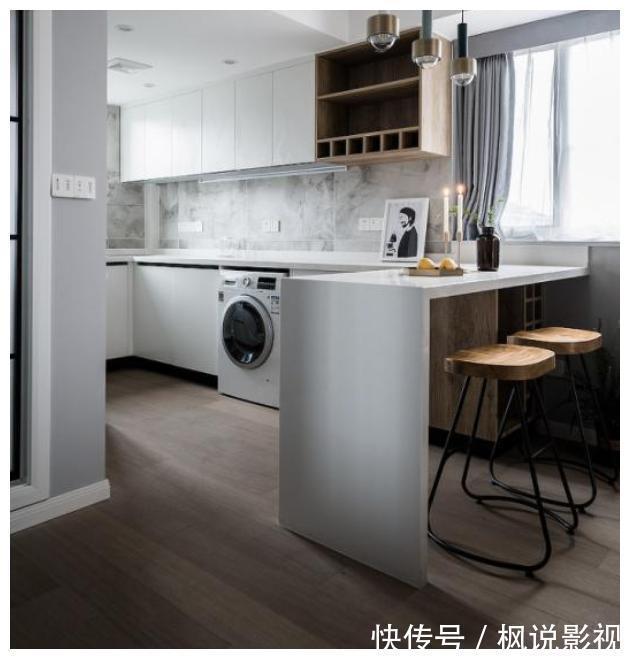 墙面|小户型如何装得宽敞大气?这套60㎡小家,如此设计,越装越大