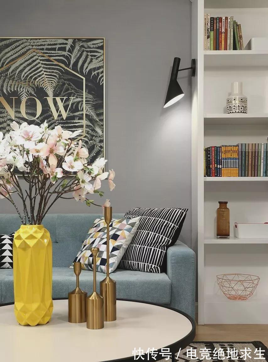 餐厅|这套新房真有创意,客厅改主卧,电视背景墙后面设吧台!