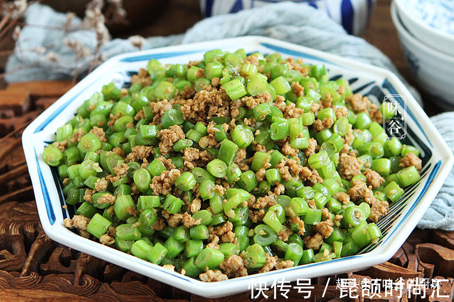肉末|三伏天流汗多，此高钾菜记得多吃，加料锅里一炒，脆嫩入味真下饭