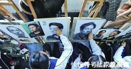 艺考生#美术生学渣画“明星”走红,画风清奇不忍直视,网友调侃毫无关系