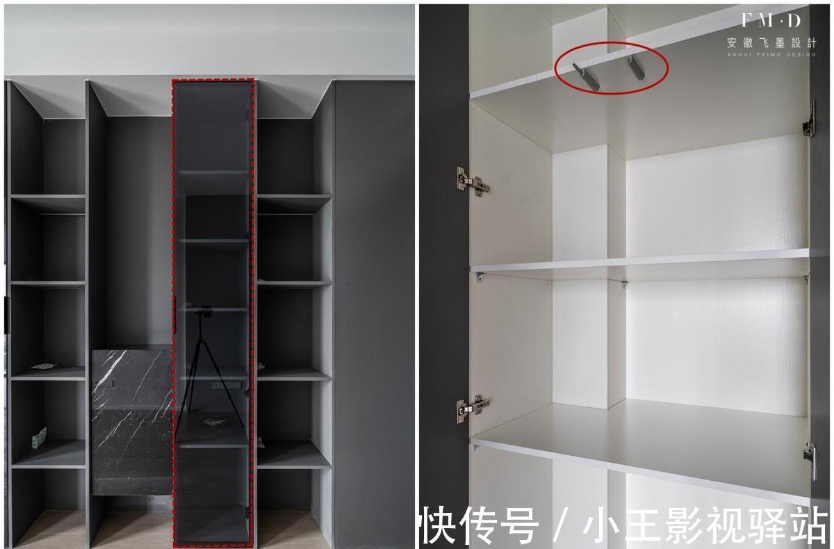 玻璃柜|又是个260㎡的抢手大平层,高层湖景房格局够大,越简,越奢华