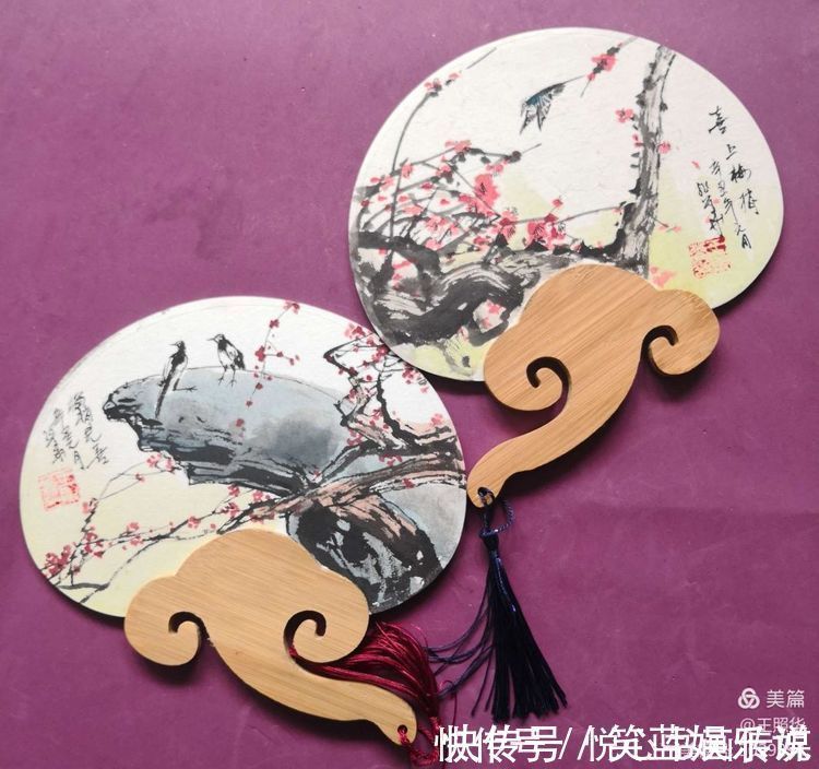 新春|在小小团扇中尽情挥洒,王照华牛年新春《梅花百扇迎春展》