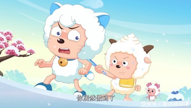 喜羊羊他们|喜羊羊与灰太狼,异国之旅各有收获,红太狼获闺蜜,福来心里苦