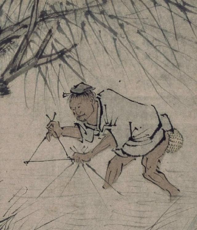 周臣&800年前的古画，寥寥几笔堪比齐白石，古人的绘画造诣真高