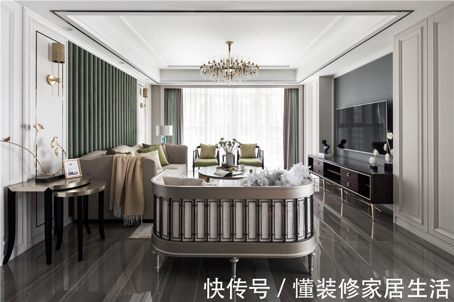 床头柜|2021年的装修能好看到什么样?21万打造浪漫优雅的四居法式轻奢风