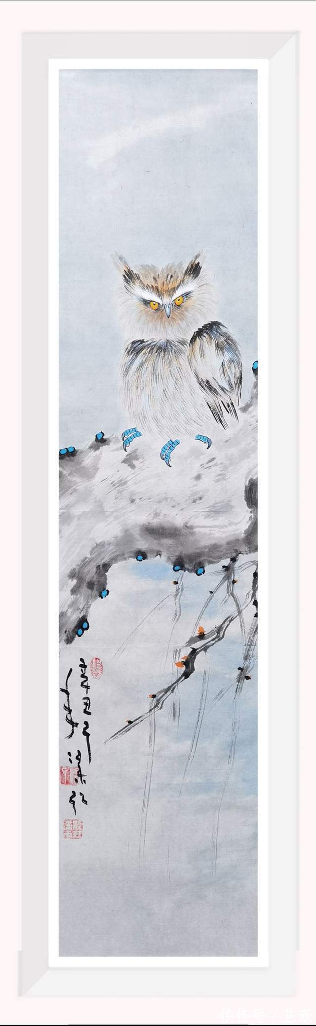 叶建民!画家梁红《冬奥献礼》 ——炫舞冰雪助冬奥 翰墨丹青贺新春