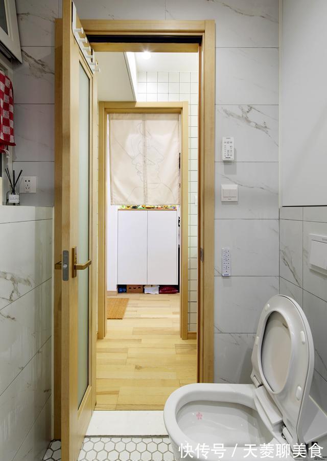 墙面|参观邻居家小一居，进门就被餐厅给迷住了，功能超全规划棒，羡慕